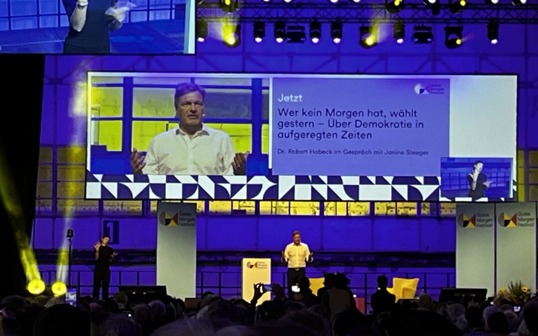 Robert Habeck beim Gutes Morgen-Festival: So war seine Rede